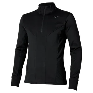 Active Warmalite Half Zip Maillot De Course Hommes-Noir